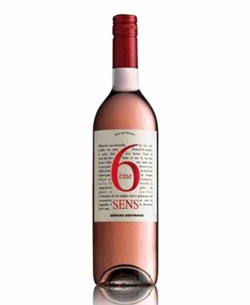 6eme sens rose gerard bertrand shelved wine