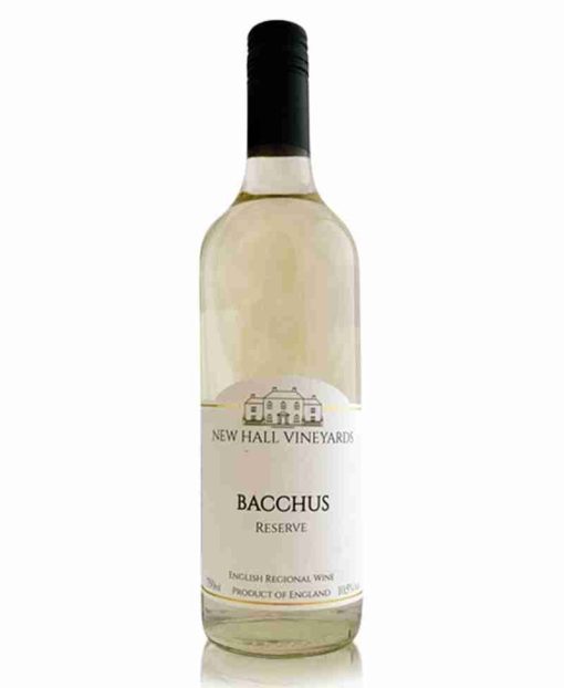 bacchus reserve new hall vineyards shelved wine