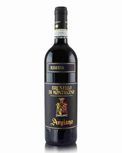 brunello di montalcino docg riserva argiano shelved wine