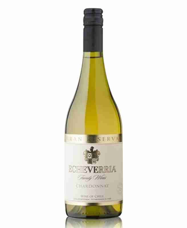 Chardonnay Gran Reserva, Curico Valley, Viña Echeverría, white wine