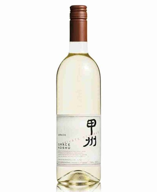 koshu private reserve grace wine shelved wine