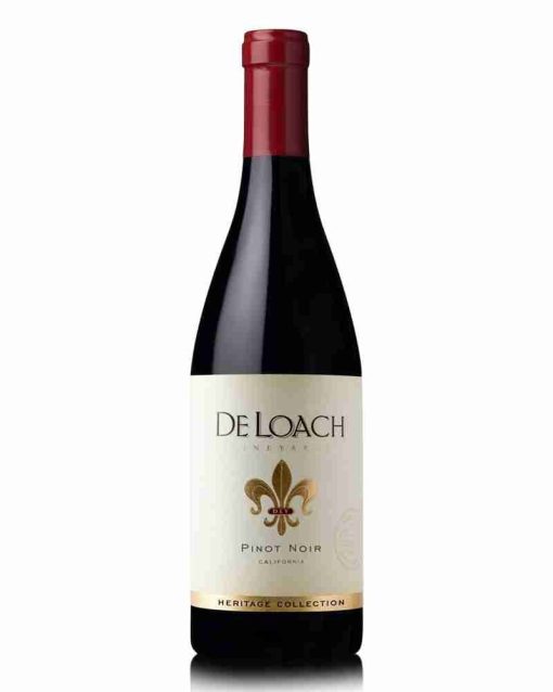 pinot noir heritage collection deloach shelved wine