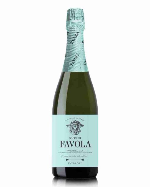 prosecco doc extra dry gocce di favola favola shelved wine 1