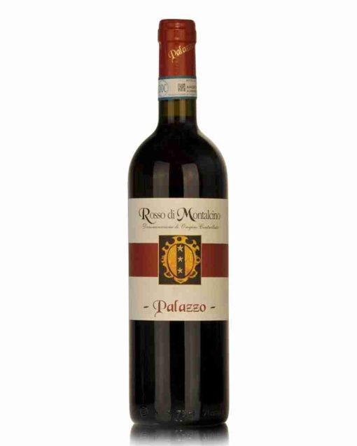 rosso di montalcino doc palazzo shelved wine 1