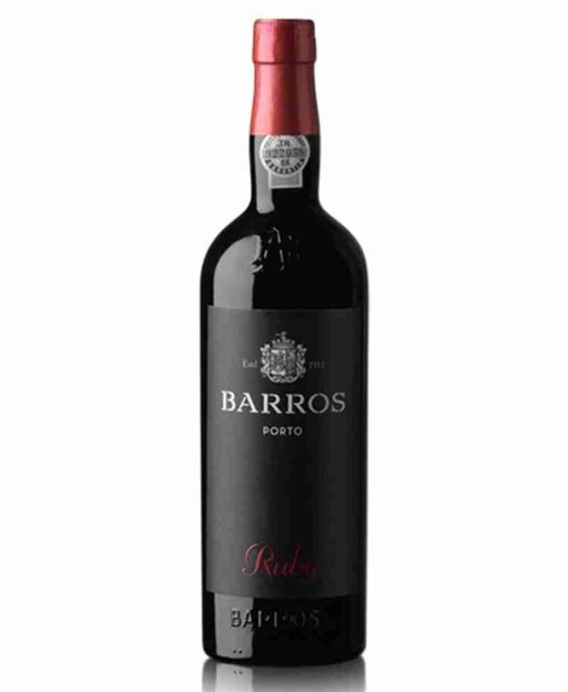 ruby port barros shelved wine