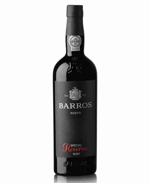 special reserve port barros shelved wine