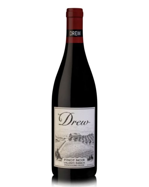 pinot-noir-valenti-ranch-drew-family-cellars-shelved-wine