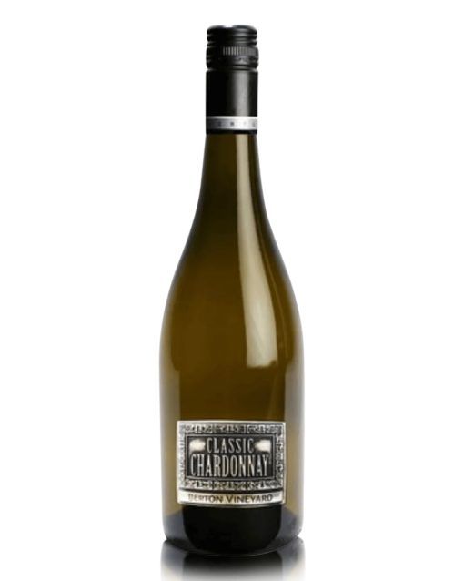 classic-chardonnay-metal-label-berton-vineyard-shelved-wine